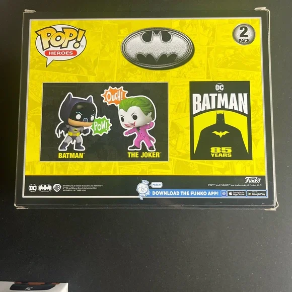 Funko Pop! Vinyl: DC Universe - Batman & The Joker 2-Pack - Amazon (Exclusive) - Picture 2 of 2